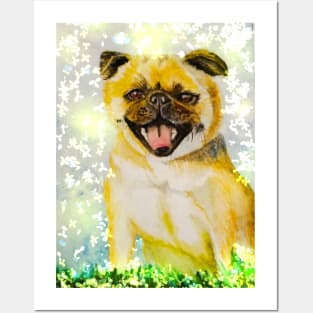 Pug Posters and Art